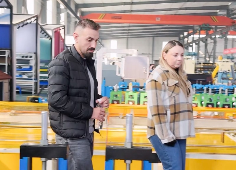 多国客户组团考察中拓冷弯！全球集采中心联动世界，共拓合作新局